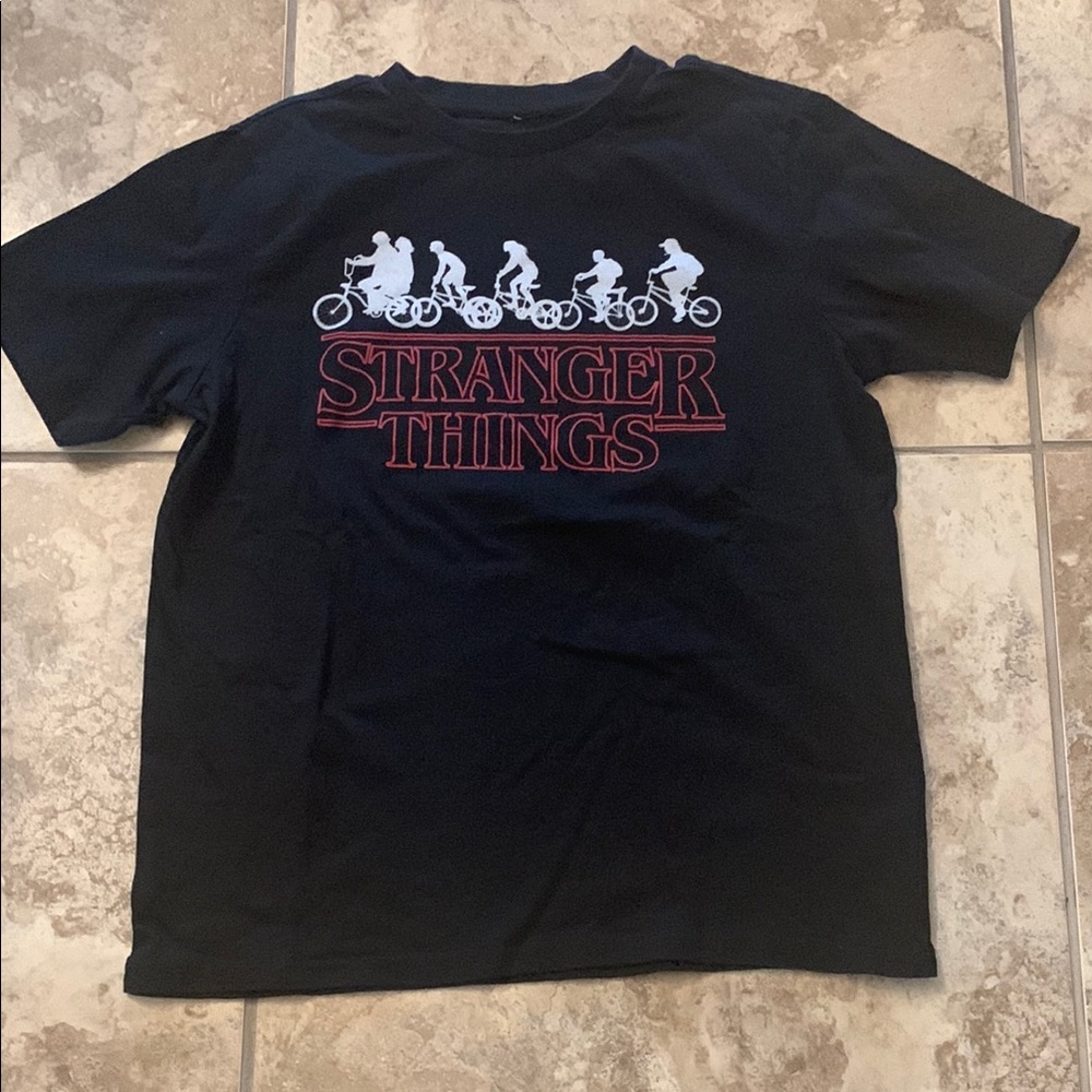 Netflix Stranger Things Black T-Shirt